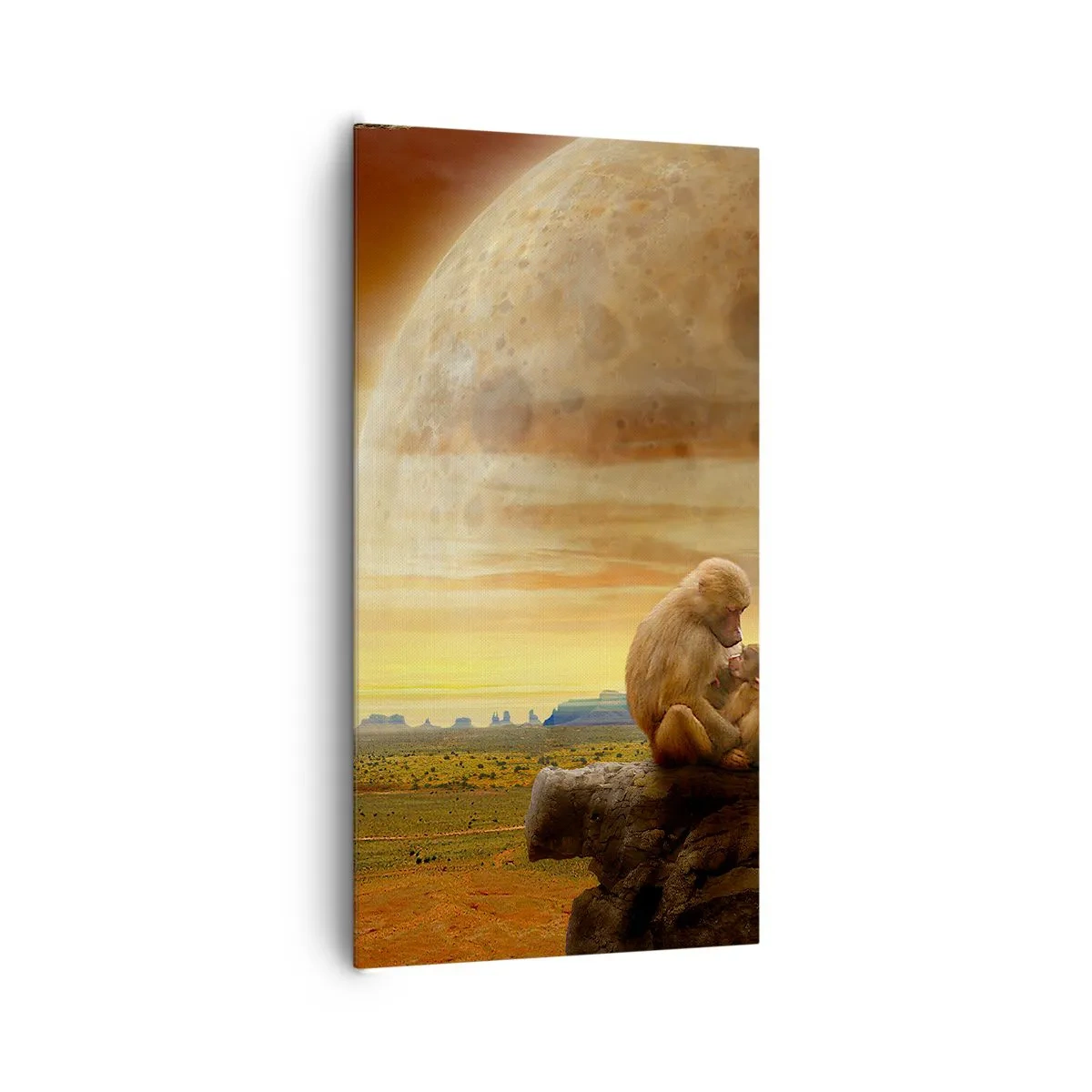 Quadro su tela - Stampe su Tela - L'amore è ovunque lo stesso - 65x120 cm