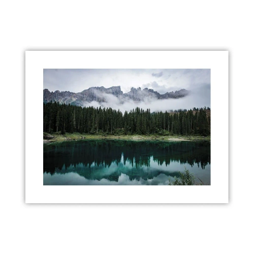 Poster - Silenzio, non svegliamo l'acqua che dorme... - 40x30 cm