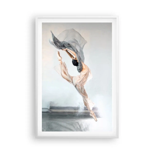 Poster in cornice bianca - Nell'estasi della danza - 61x91 cm