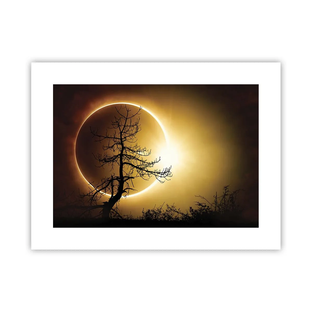 Poster - Eclissi totale - 40x30 cm