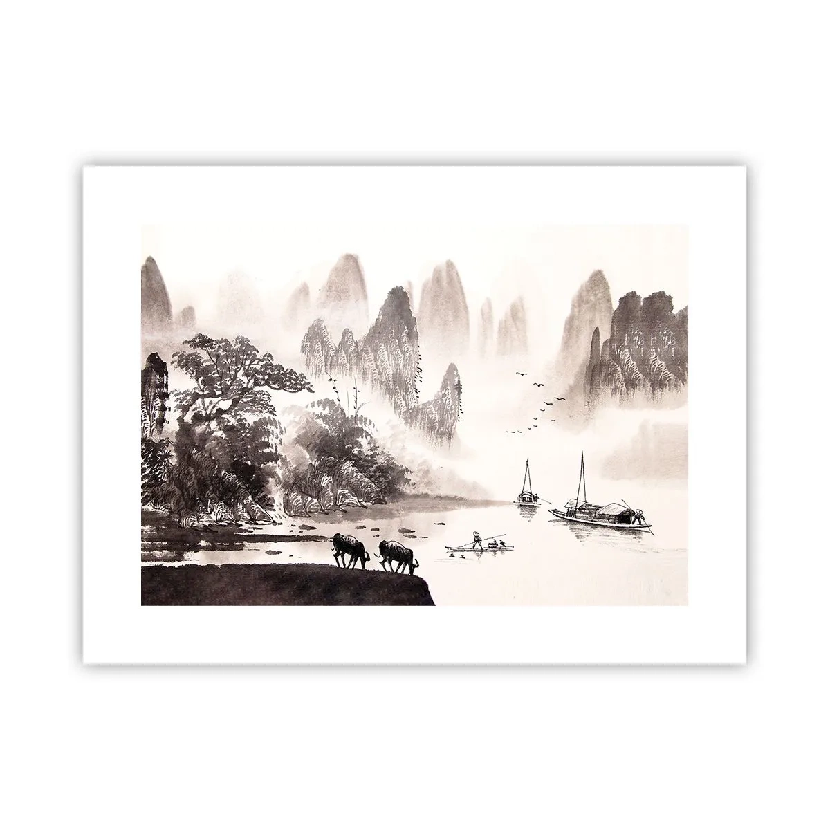 Poster - L'esotica quotidianità dell'Oriente - 40x30 cm