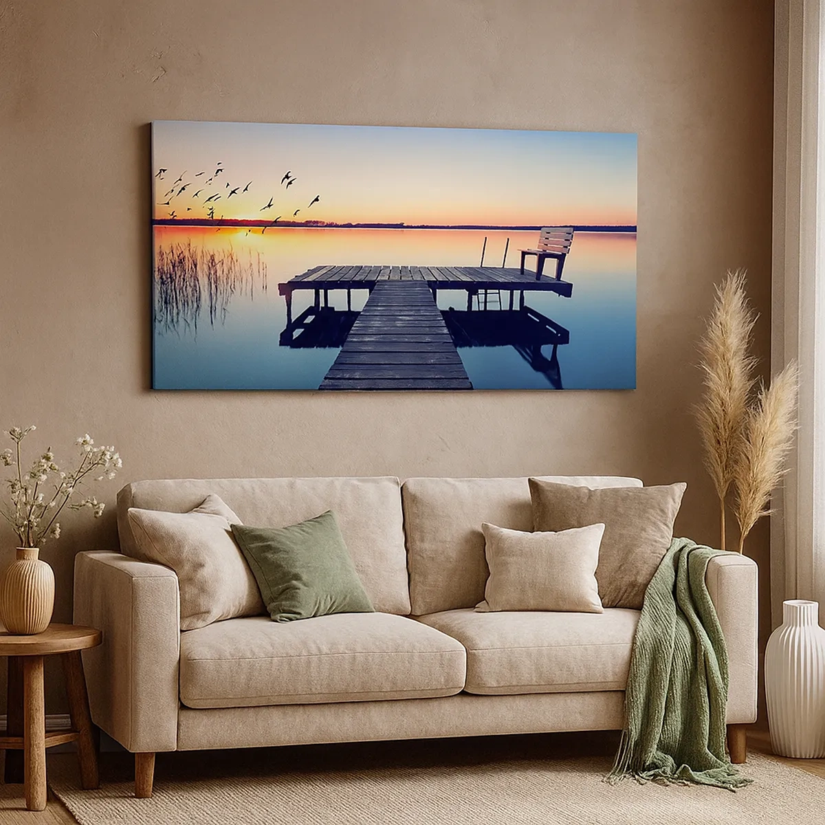 Quadro su tela - Stampe su Tela - È stata una buona giornata - 30x30 cm