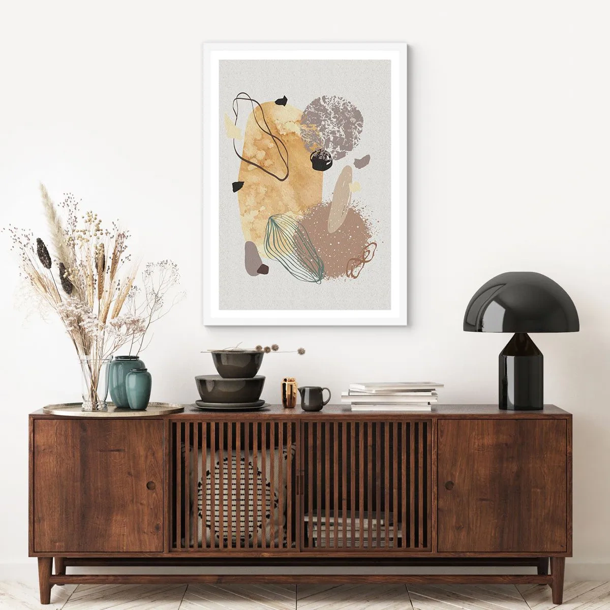 Poster in cornice bianca - Schizzologia applicata - 30x40 cm