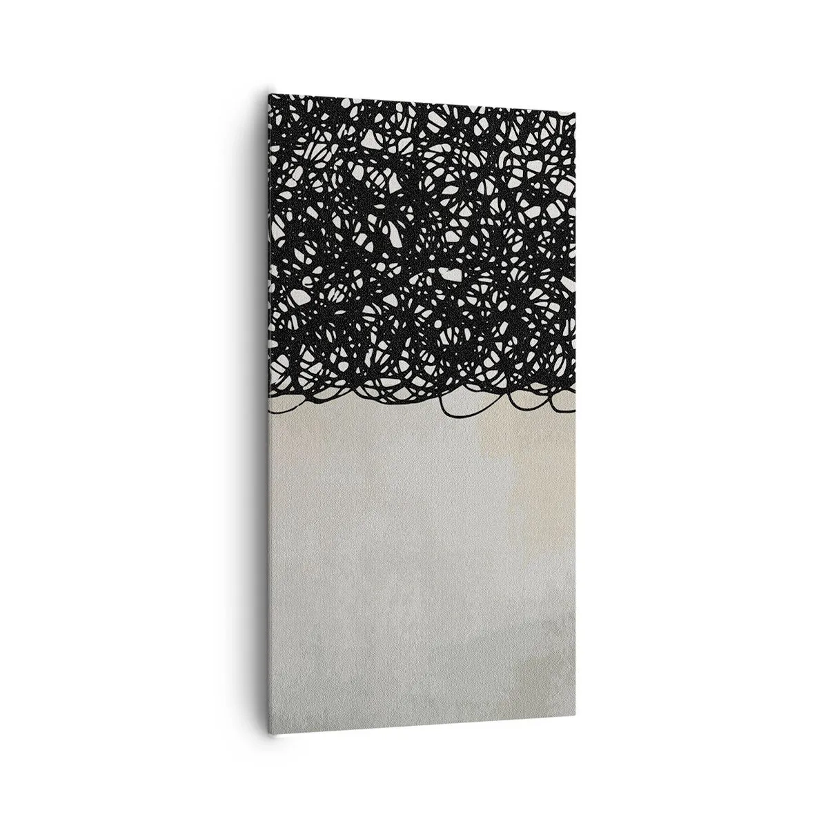 Quadro su tela - Stampe su Tela - Astrazione aggrovigliata - 65x120 cm