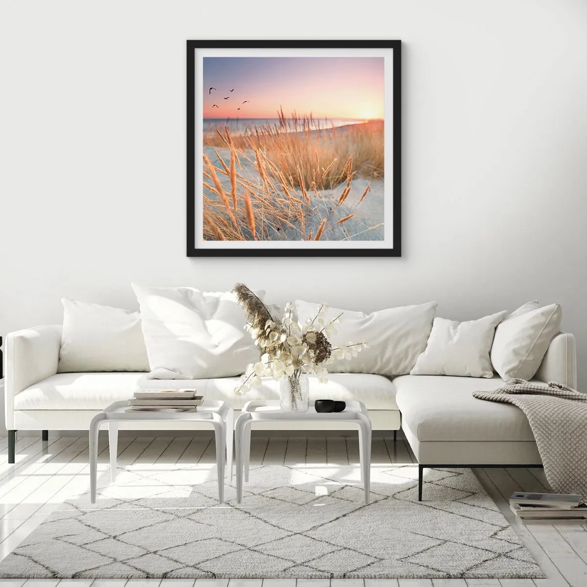 Poster in cornice nera - Ninna nanna baltica - 40x40 cm