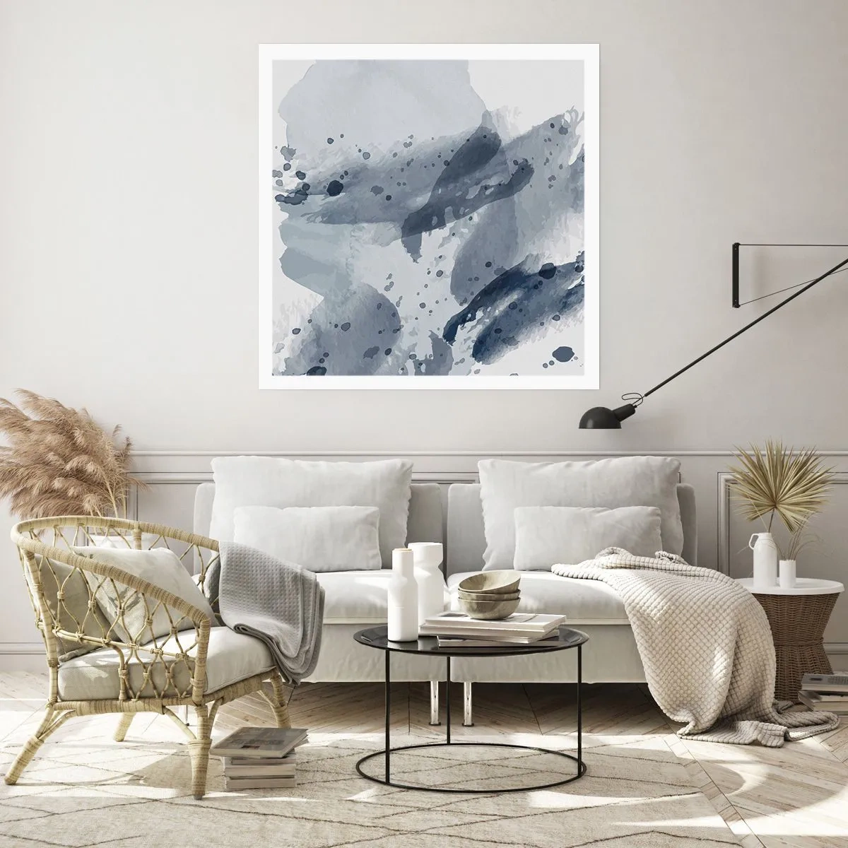 Poster - Studio della natura dell'acqua - 60x60 cm
