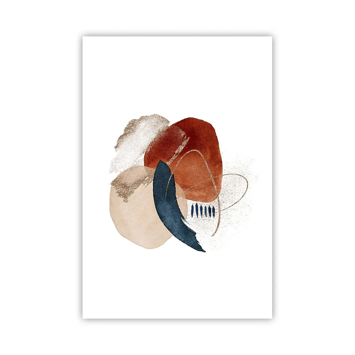 Poster - Composizione ovale - 61x91 cm