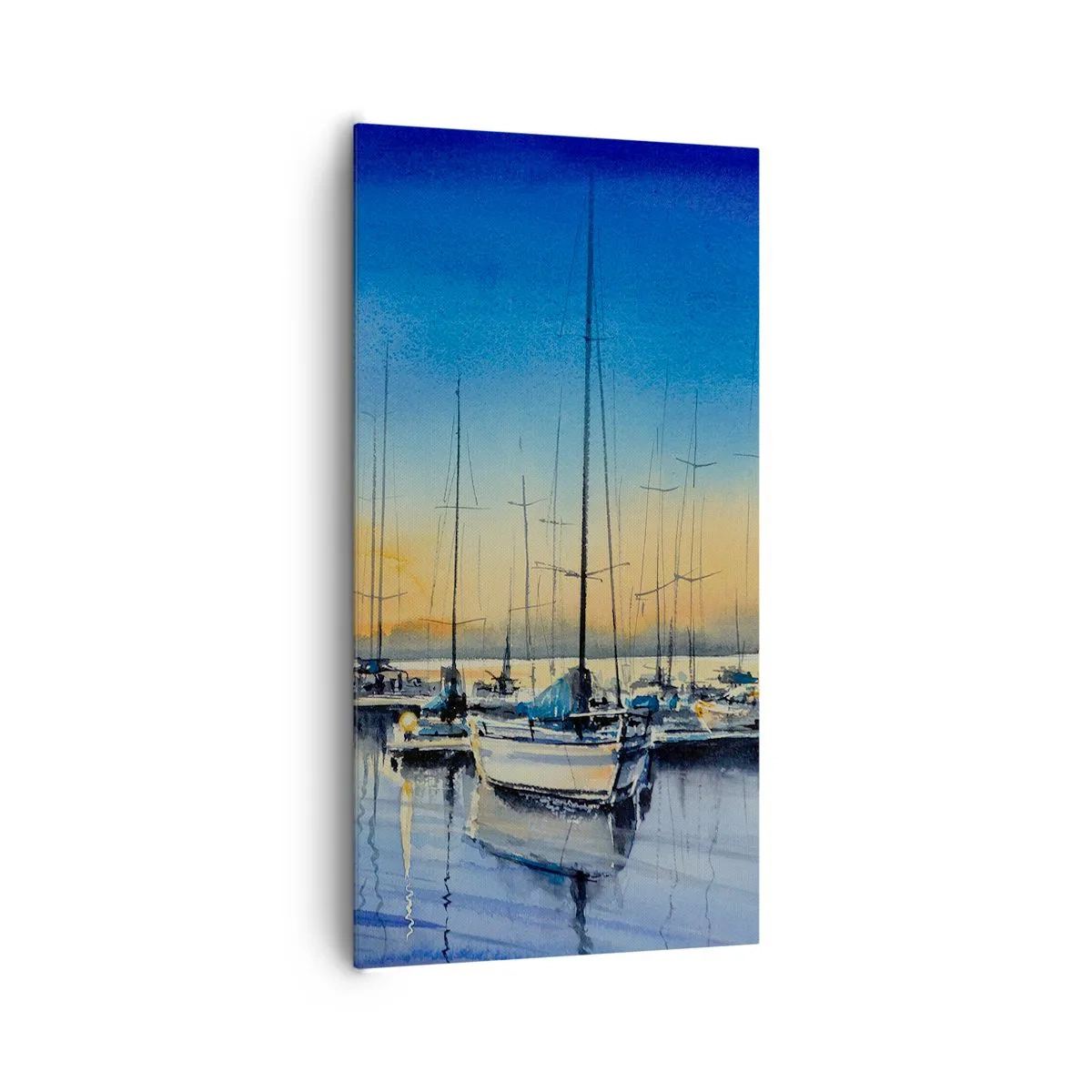 Quadro su tela - Stampe su Tela - La fine di una buona giornata - 65x120 cm