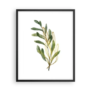 Poster in cornice nera - Tutto ciò che è buono - 40x50 cm