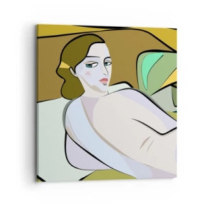 Quadro su tela - Stampe su Tela - Ritratto intimo - 70x70 cm