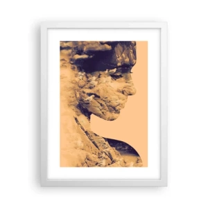 Poster in cornice bianca - Bella di natura - 30x40 cm