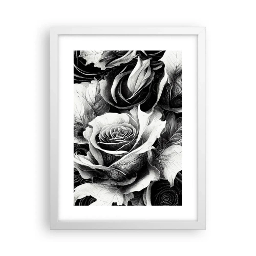 Poster in cornice bianca - Sempre regina - 30x40 cm