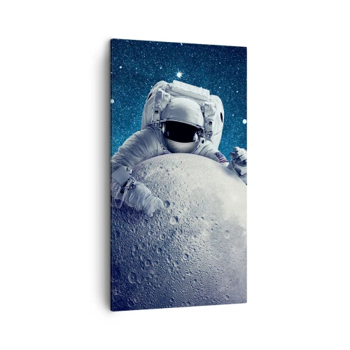Quadro su tela - Stampe su Tela - Burlone spaziale - 45x80 cm
