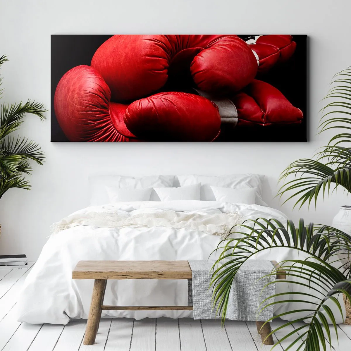 Quadro su tela - Stampe su Tela - Dopo le emozioni del combattimento - 90x30 cm