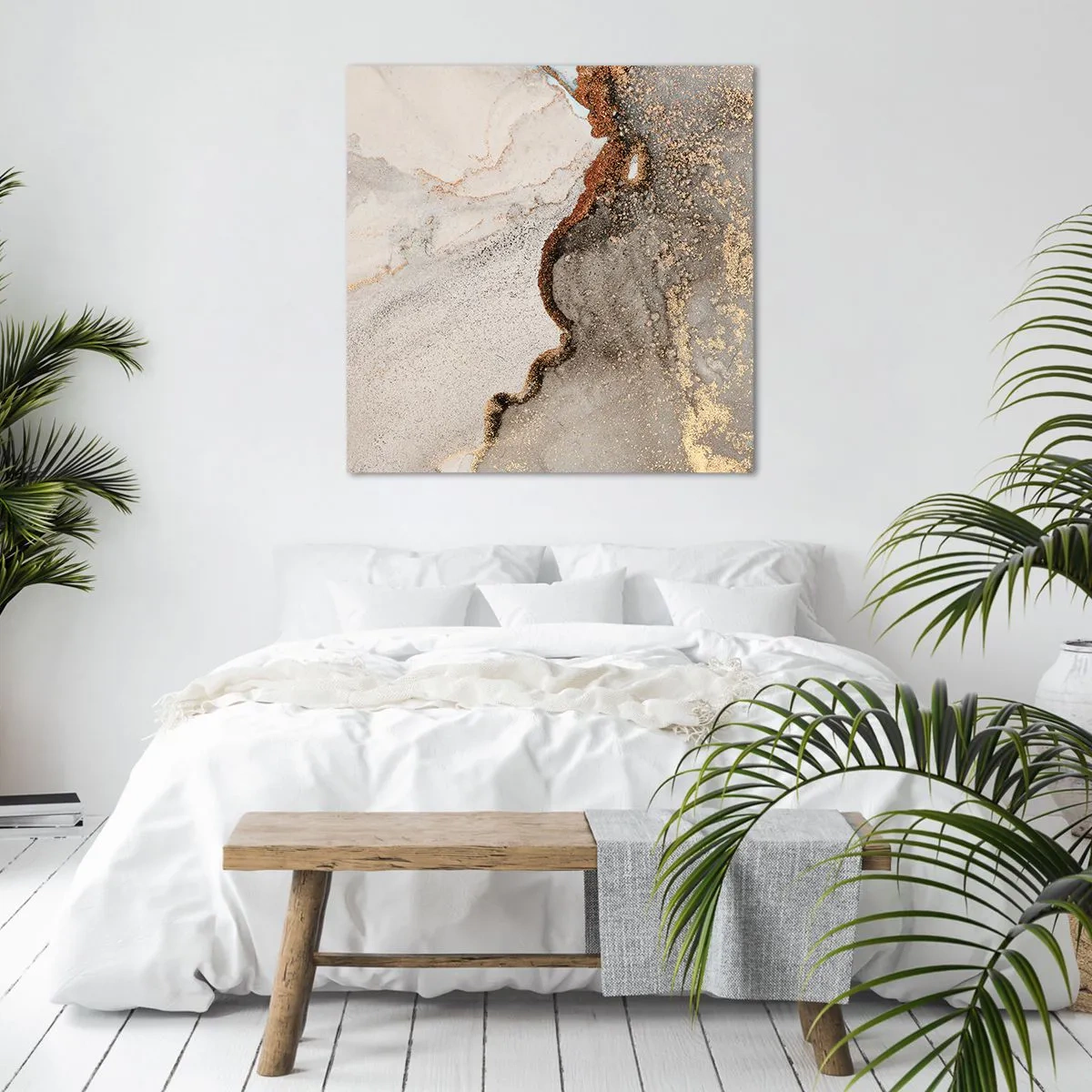 Quadro su tela - Stampe su Tela - Ai confini del colore - 70x70 cm