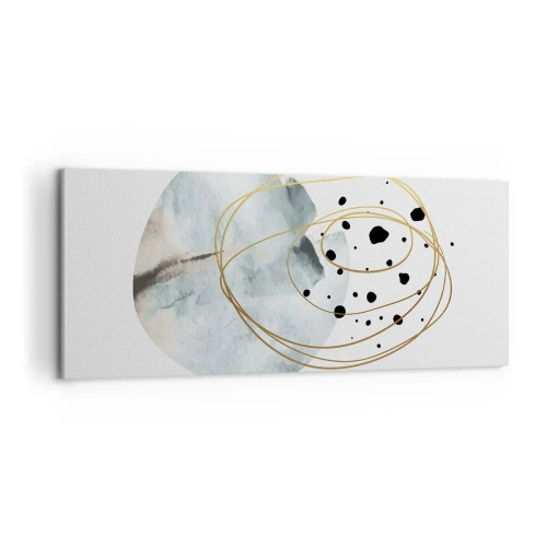 Quadro su tela - Stampe su Tela - Nell'abbraccio dello spazio - 100x40 cm