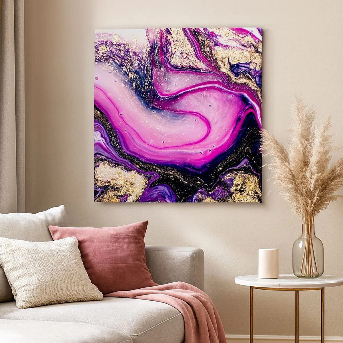 Quadro su tela - Stampe su Tela - Un attimo dietro le quinte - 30x30 cm