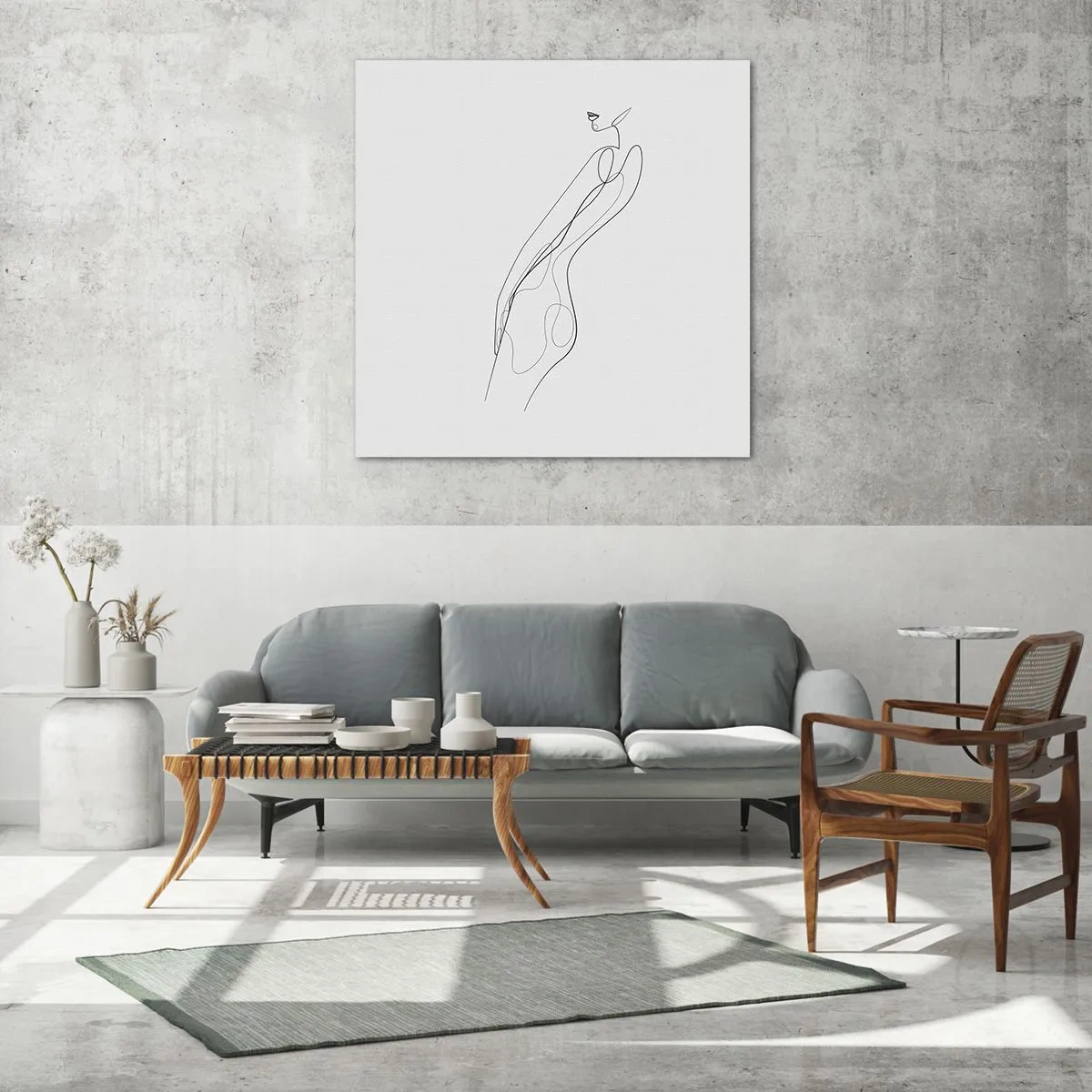 Quadro su vetro - Appena una promessa - 40x40 cm