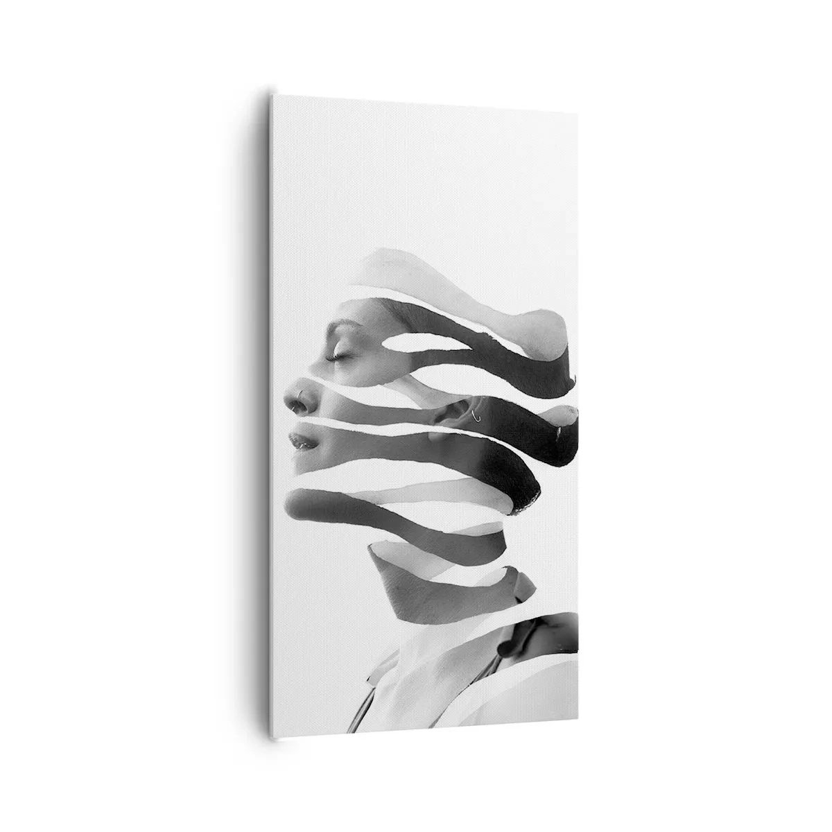 Quadro su tela - Stampe su Tela - Ritratto surrealista - 65x120 cm