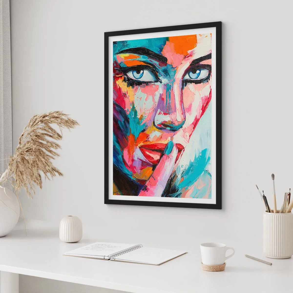 Poster in cornice nera - Il nostro primo segreto - 30x40 cm