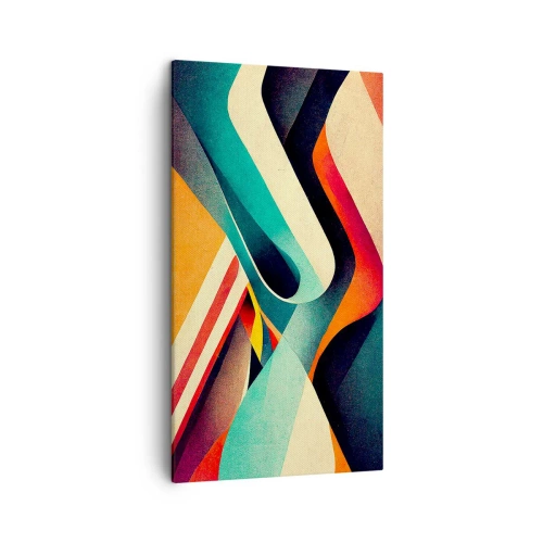 Quadro su tela - Stampe su Tela - Composizione intensa - 45x80 cm