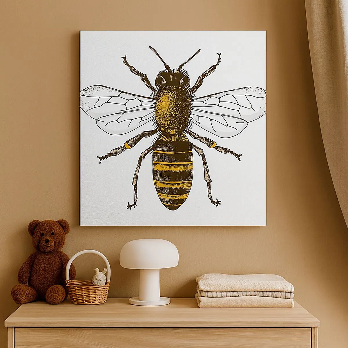 Quadro su tela - Stampe su Tela - Bella e buona - 30x30 cm