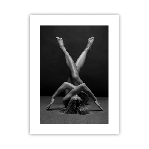 Poster - Geometria del nudo - 30x40 cm