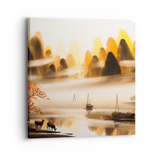 Quadro su tela - Stampe su Tela - Oltre l'Estremo Oriente - 40x40 cm