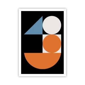 Poster - Composizione di figure - 70x100 cm