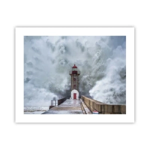 Poster - Fragore delle acque, rumore di tempesta - 50x40 cm