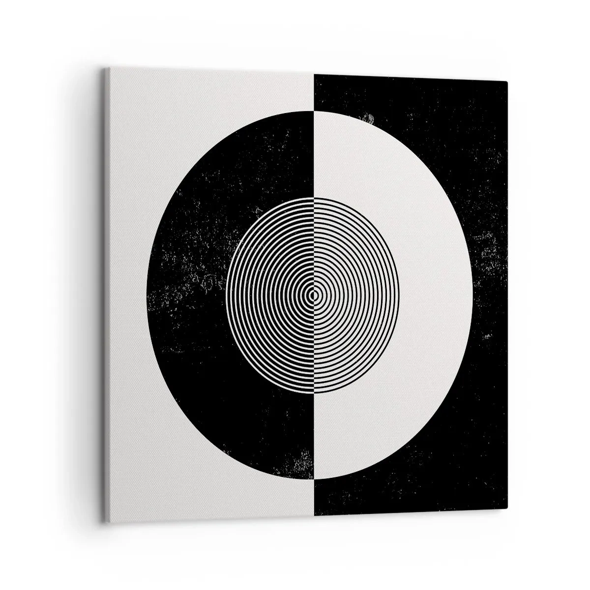 Quadro su tela - Stampe su Tela - Armonia in bianco e nero - 50x50 cm