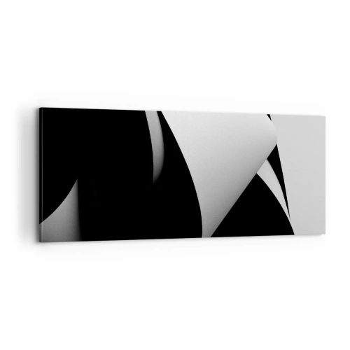 Quadro su tela - Stampe su Tela - Piani di luce dalle profondità dell'ombra - 100x40 cm