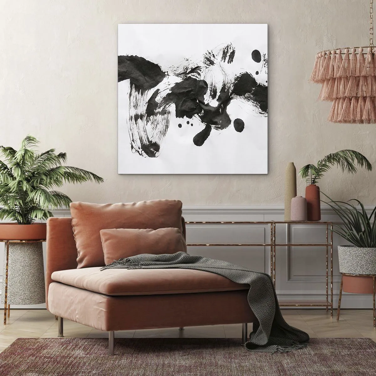 Quadro su tela - Stampe su Tela - C'è un senso nella follia? - 60x60 cm