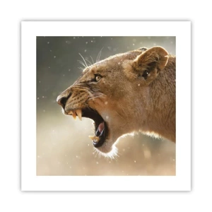 Poster - Prova a non ascoltare - 40x40 cm