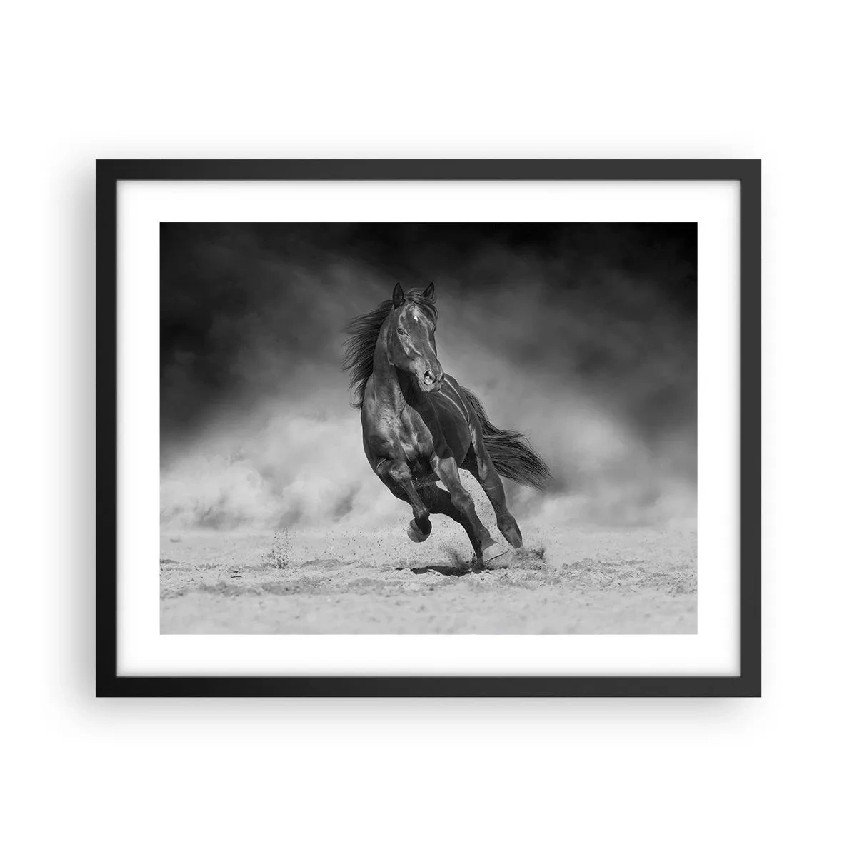 Poster in cornice nera - Degno dell'emiro - 50x40 cm