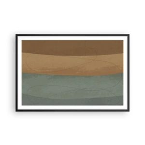 Poster in cornice nera - Composizione orizzontale - 91x61 cm