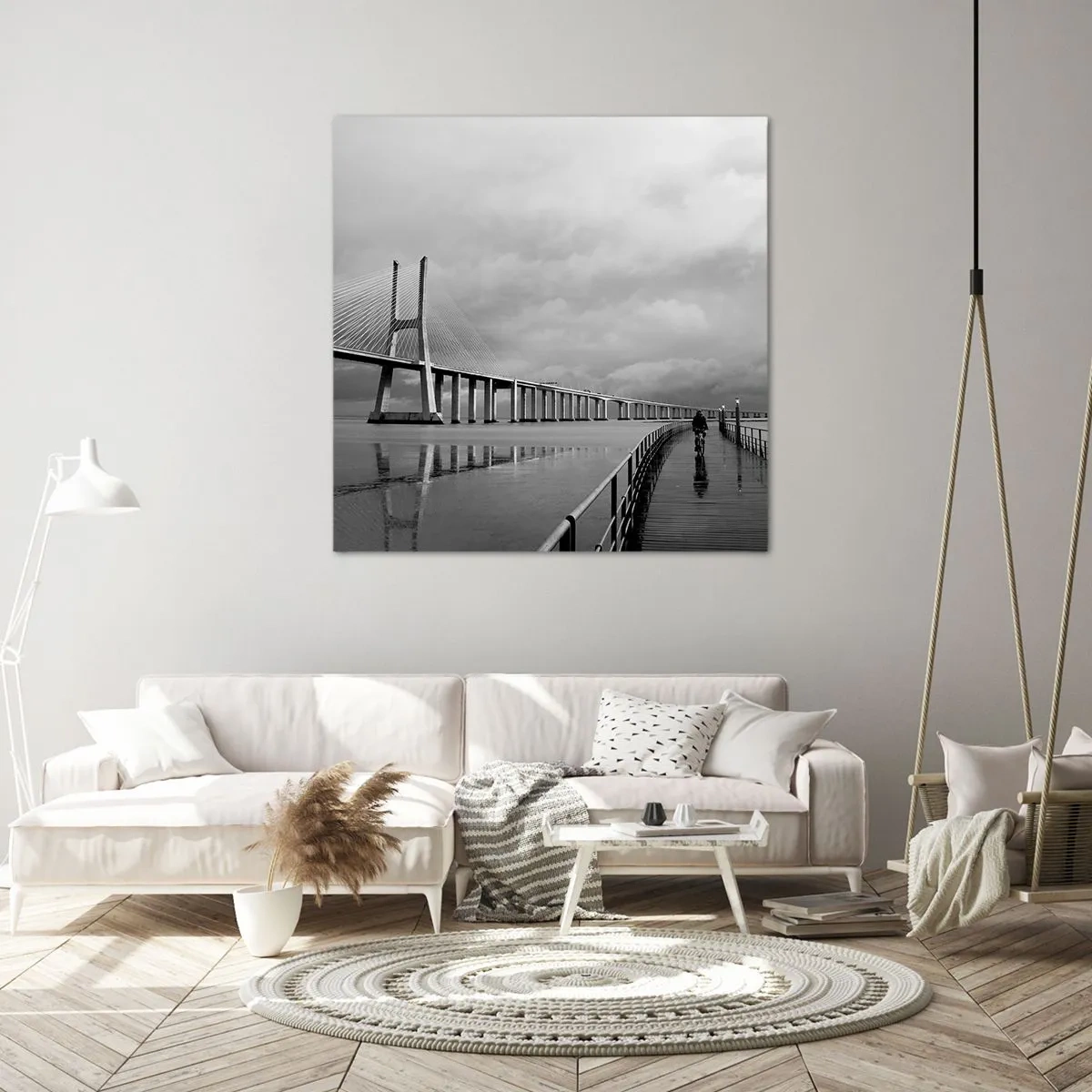 Quadro su tela - Stampe su Tela - A ciascuno ciò che gli spetta - 70x70 cm