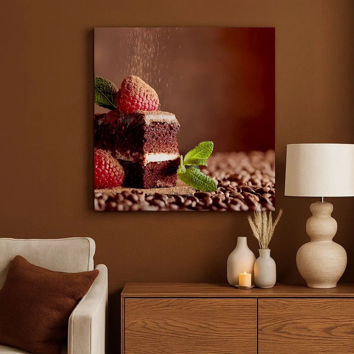 Quadro su tela - Stampe su Tela - La vita è dolce - 30x30 cm