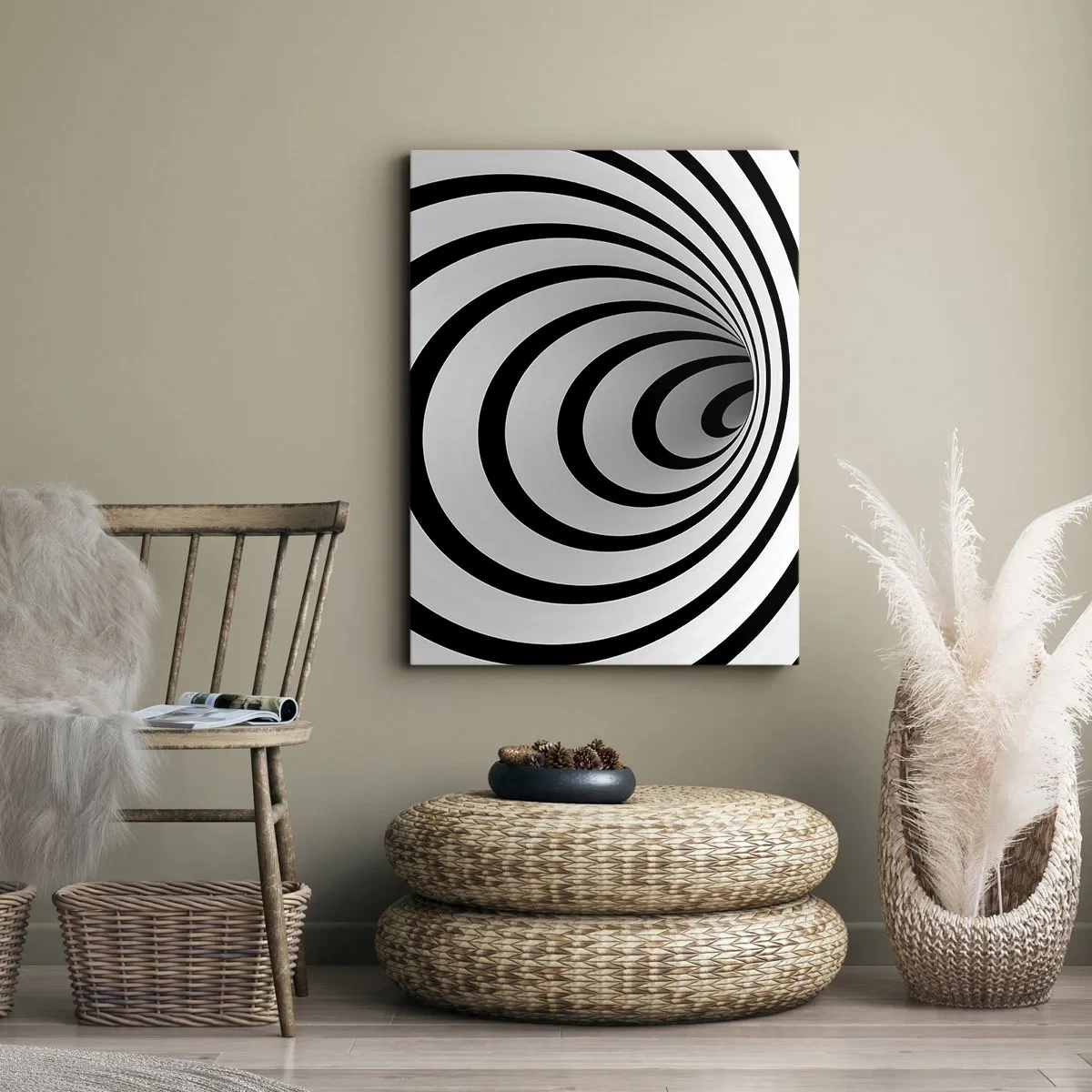 Quadro su tela - Stampe su Tela - Anche tu non riesci a resistere? - 45x80 cm