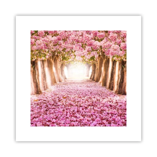 Poster - La strada verso il paradiso - 30x30 cm