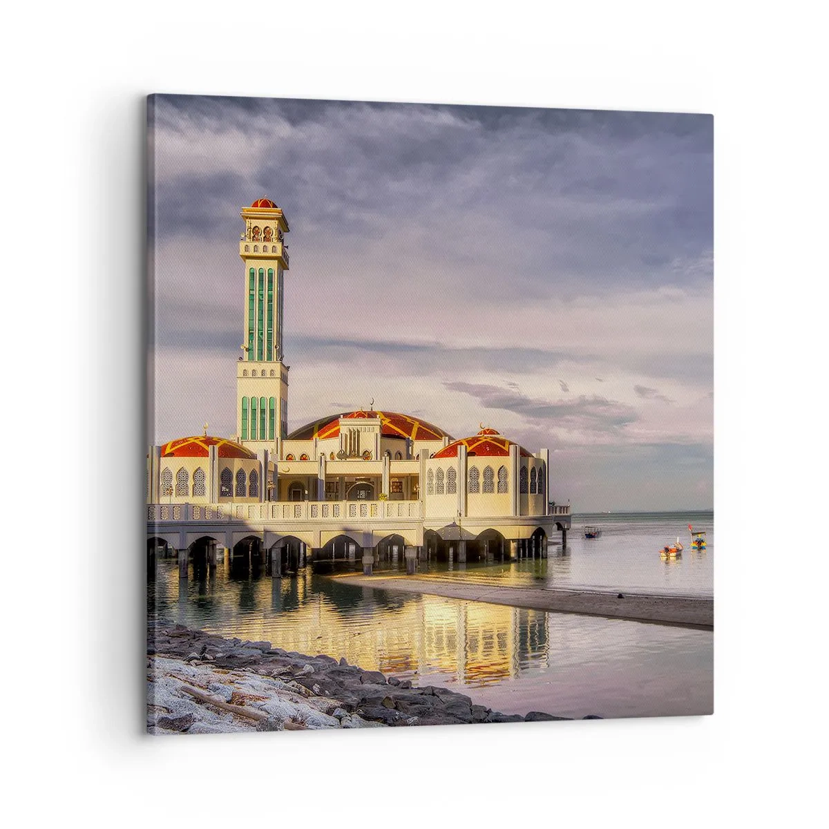 Quadro su tela - Stampe su Tela - Il tempio della natura - 60x60 cm