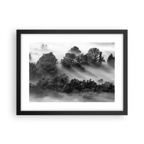 Poster in cornice nera - Risveglio dal sonno - 40x30 cm