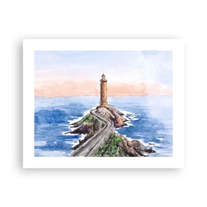 Poster - Rivolto verso il mare - 50x40 cm