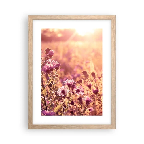 Poster in cornice rovere chiaro - Prima della fine dell'estate - 30x40 cm