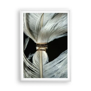 Poster in cornice bianca - ...e non ti lascerò... - 70x100 cm