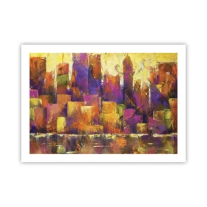Poster - Composizione metropolitana - 70x50 cm