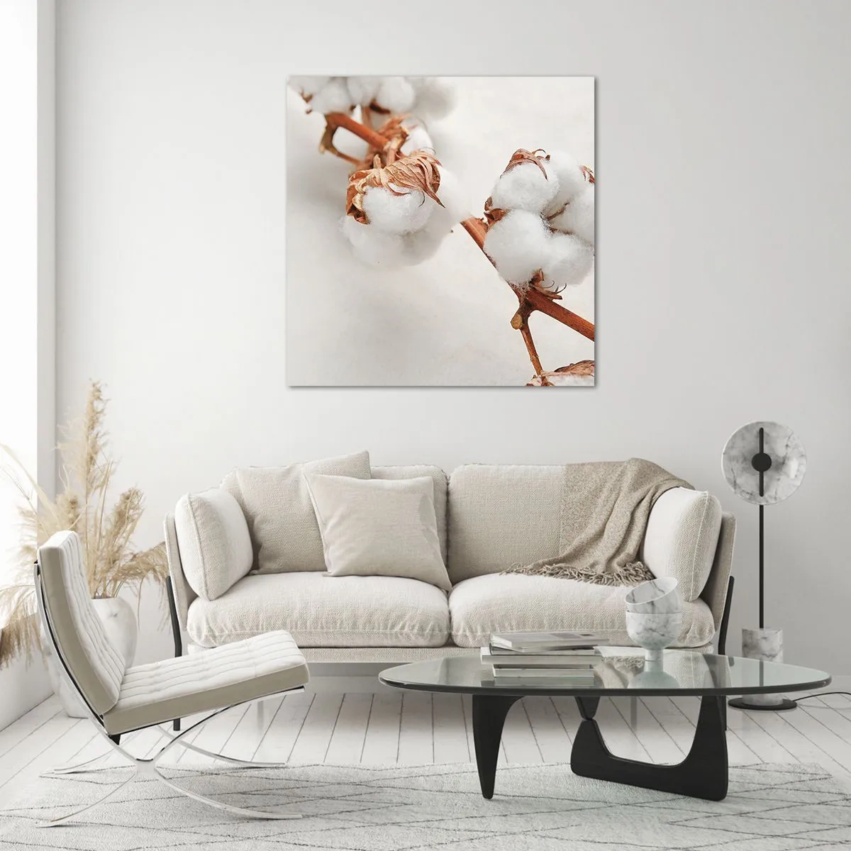 Quadro su vetro - Semplicemente un abbraccio - 30x30 cm