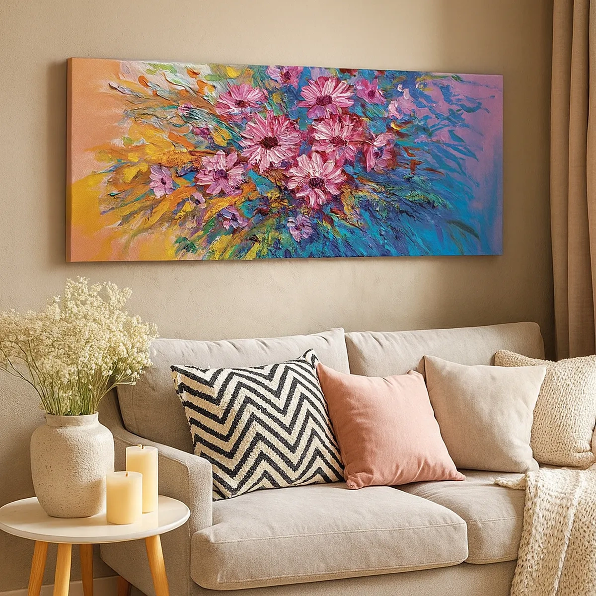 Quadro su tela - Stampe su Tela - L'energia della vita - 30x30 cm