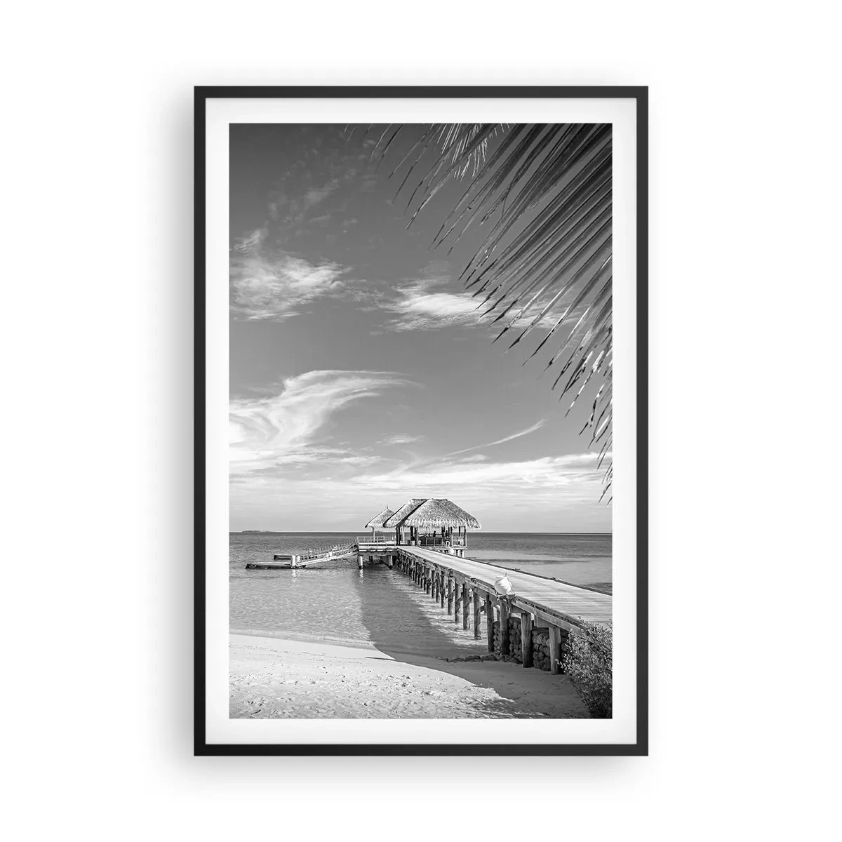 Poster in cornice nera - Un ricordo o un sogno? - 61x91 cm