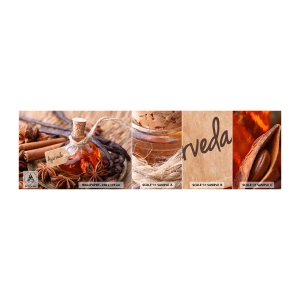 Campione di Fotomurale Adesivo Deluxe Sticker - Verso l'unità del corpo e dell'anima - Cannella, anice, Vaniglia - 100x30 cm